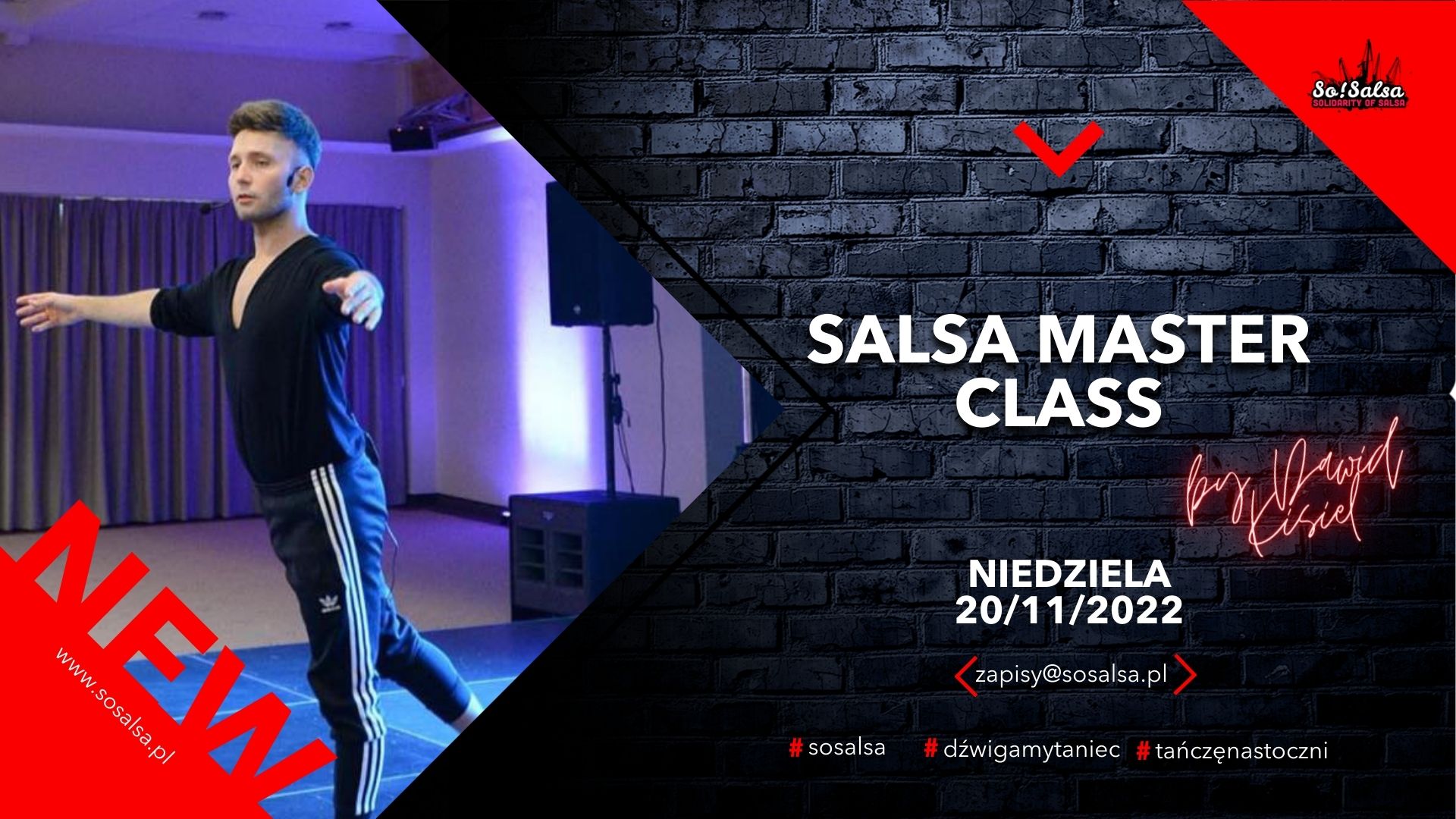 Salsa Master Class z Dawidem Kisielem