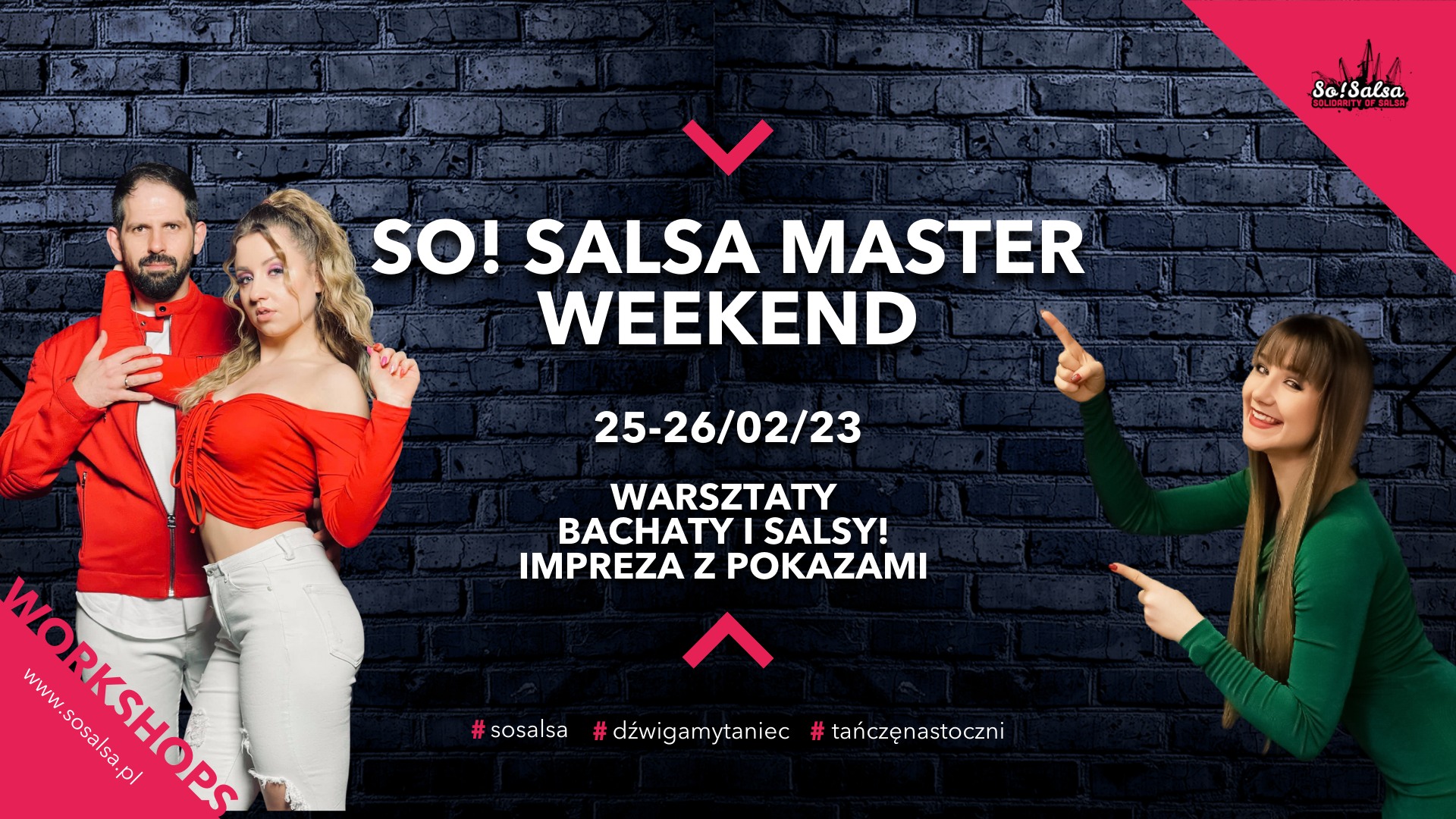SO! SALSA MASTER WEEKEND - SALSA & BACHATA