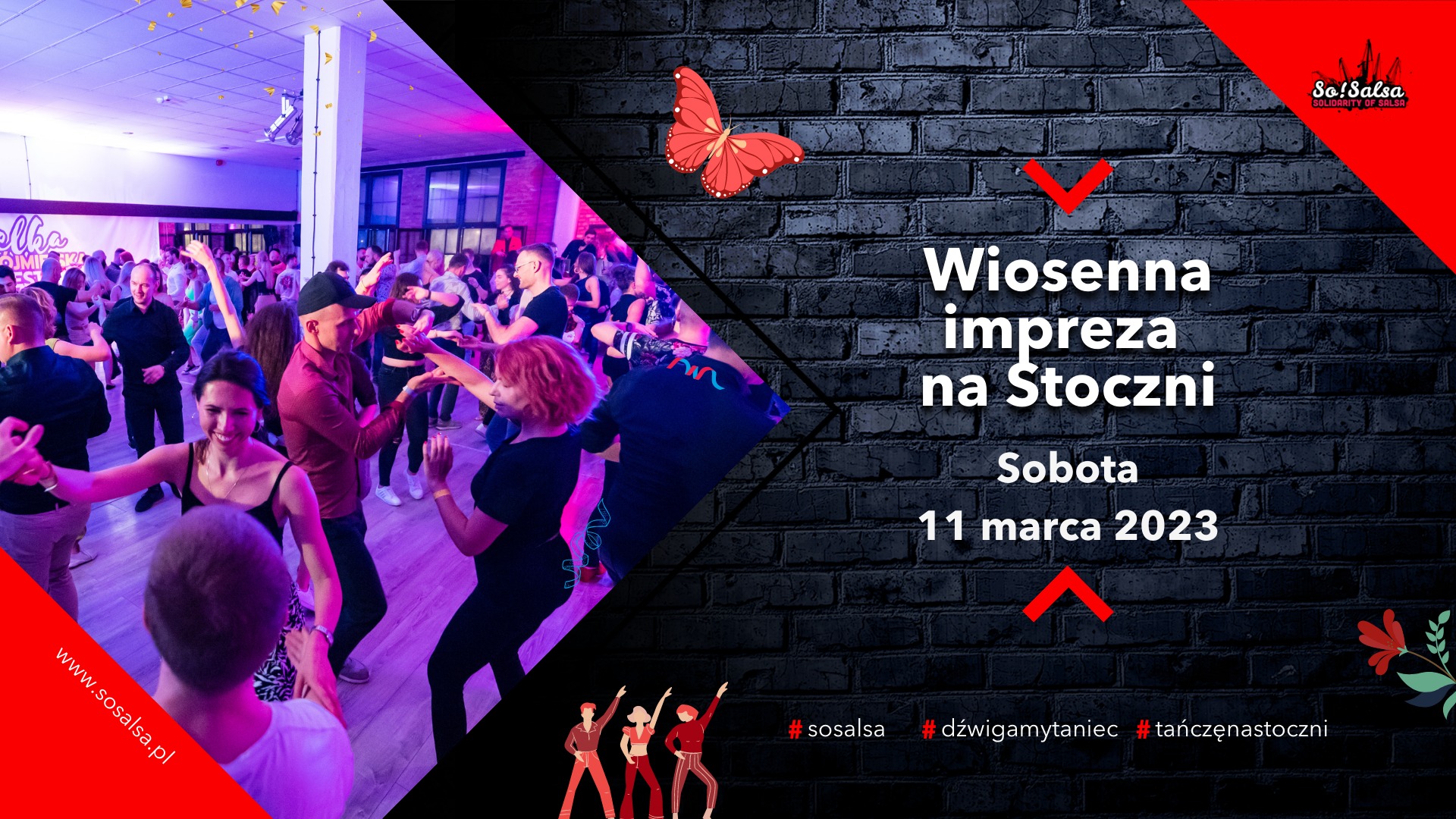 Wiosenna Impreza w So!Salsa 11/03 - Budzimy wiosnę na Stoczni!