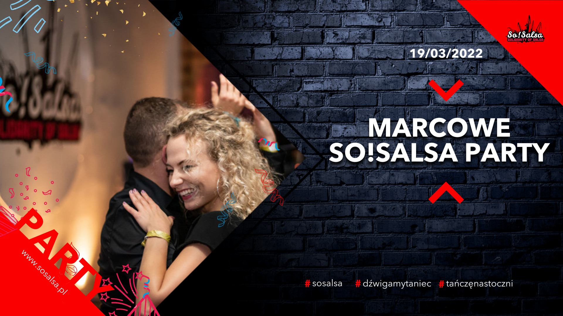Marcowe So!Salsa Party 19/03/2022
